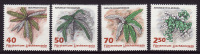 LIECHTENSTEIN FLORE FOUGERES N°986/989** Neuf - Unused Stamps