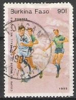 Burkina Faso 1985 Scott 693 Sello º Deportes Futbol Mundial Mexico Michel 900 Yvert 668 Ex Alto Volta Stamps Timbre - Burkina Faso (1984-...)