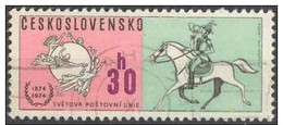 Checoslovaquia 1974 Scott 1962 Sello * UPU Emblema Y Postilion Michel 2222 Yvert 2067 Czechoslovakia Stamps Timbre - Unused Stamps