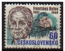 Checoslovaquia 1976 Scott 2049 Sello * Personajes Escritor Frantisek Halas (1901-1949) Michel 2301 Yvert 2144 Czechoslov - Unused Stamps
