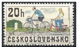 Checoslovaquia 1979 Scott 2255 Sello * Bicicletas De 1870 Bone Shaker Michel 2522 Yvert 2350 Czechoslovakia Stamps Timbr - Unused Stamps