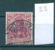 24K55 // - ML B - Perfin Perfores Perforiert Perforati Perforadas - Germany Deutschland Allemagne Germania - Perfins