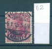 24K62 // - ML B - Perfin Perfores Perforiert Perforati Perforadas - Germany Deutschland Allemagne Germania - Perforadas