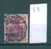 24K68 // - ML B - Perfin Perfores Perforiert Perforati Perforadas - Germany Deutschland Allemagne Germania - Perforés