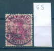 24K69 // - ML B - Perfin Perfores Perforiert Perforati Perforadas - Germany Deutschland Allemagne Germania - Perforés