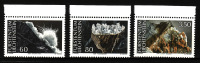 LIECHTENSTEIN MINERAUX N°1034/1036** Neuf - Unused Stamps