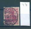 24K78 // - ML B - Perfin Perfores Perforiert Perforati Perforadas - Germany Deutschland Allemagne Germania - Perforadas