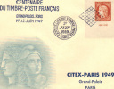 FRANCE FDC 841 1949 - ....-1949