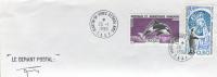 TAAF ENV MARTIN DE VIVIES DU 25/1/1996 - Unused Stamps