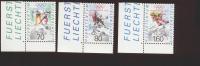Liechtenstein  ** 1030-1032 Olympia   Eckrand Ungefaltet - Unused Stamps