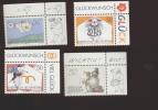 Liechtenstein  ** 1041-1044 Grußmarken Eckrand Ungefaltet - Unused Stamps