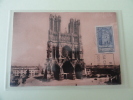 CARTE MAXIMUM MAXIMUM CARD CATHEDRALE DE REIMS RRR - 1930-1939