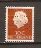 Nederland 1953-71 Queen Juliana  (o) Mi.624 X Y A  (perfin P.N.E.M.) - Oblitérés