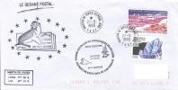 TAAF ENV MARTIN DE VIVIES DU 27/5/1998 2 CACHETS GERANT POSTAL GEORGES BATREAU - Neufs