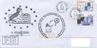 TAAF ENV MARTIN DE VIVIES DU 31/8/1998 2 CACHETS GERANT POSTAL - Neufs