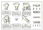 17 LA ROCHELLE - CPM 9e Salon Des Mordus - 07 Et 08 Mars 1992 - Bolsas Y Salón Para Coleccionistas
