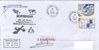 TAAF ENV MARTIN DE VIVIES DU 25/11/1998 CACHET MISSION KOSTAZEWA 1999 - Unused Stamps