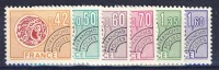 France 1975. Préoblitérés 6 Different. Yvert Estimation 16.60 EUR. MNH(**) - 1964-1988