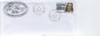 TAAF ENV MARTIN DE VIVIES DU 24/12/2000 1 CACHET TIMBRE PAUL EMILE VICTOR - Unused Stamps