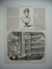 GRAVURE 1854. RESTAURATION DU THEATRE DE STRASBOURG. INAUGURATION DU BUSTE DE M . APPFEL. PROLOGUE D’OUVERTURE. - Estampes & Gravures