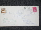 FRANCE TO GB 1972 POSTAGE DUE COVER 4P TO PAY FROM FRANCE TO UK - 1960-.... Covers & Documents