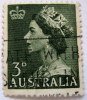 Australia 1953 Queen Elizabeth II 3d Used - Used Stamps