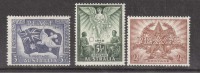 Australia Peace 1945 Set Of 3, MNH - Used Stamps