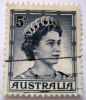 Australia 1959 Queen Elizabeth II 5d Used - Used Stamps