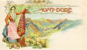 CPA 63 MONT DORE Carte Faintaisie - Le Mont Dore