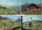 Suisse-Sesselbahn Alt St.johann,Berggasthaus Sellamatt Mit Säntis Und Schafberg, Circule 1965 - Kabelbanen