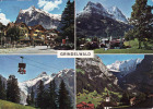 Suisse-Grindelwald, Furniculaire, Circule 1968 - Funicular Railway