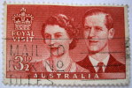 Australia 1954 Royal Visit 3.5d Used - Used Stamps