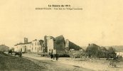 CPA 54 REHAINVILLER UNE RUE DU VILLAGE BOMBARDE - Otros & Sin Clasificación