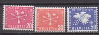 PGL - SWITZERLAND SERVICE Yv N°414/16 ** - Dienstzegels