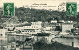 CPA 55 ST MIHIEL ENTREE DE LA VILLE LE PONT EN REPARATION 1908 - Saint Mihiel