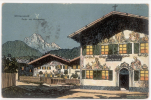 CPA MITTENWALD - PARTIE MIT WETTERSTEIN - ILLUSTRATION - Mittenwald