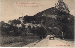 CPA .   BARBAZAN.  LE VILLAGE ET LE CHATEAU.   BE . Convoyeur ,voir Scan. - Barbazan