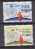 H0410 - ONU UNO GENEVE N°35/36 DROITS DE LHOMME - Used Stamps