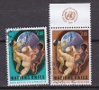 H0414 - ONU UNO GENEVE N°43/44 - Usados