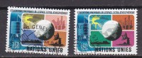 H0417 - ONU UNO GENEVE N°46/47 ESPACE SPACE - Used Stamps