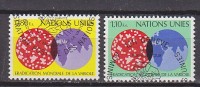 H0430 - ONU UNO GENEVE N°73/74 MEDICINE - Usados