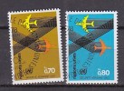 H0431 - ONU UNO GENEVE N°76/77 ICAO - Used Stamps