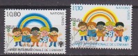 H0434 - ONU UNO GENEVE N°83/84 ENFANCE - Usati