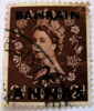 Bahrain Surcharged On GB Stamp 1956-7 2anna - Bahrein (1965-...)