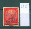 24K119 // - WH -  Perfin Perfores Perforiert Perforati Perforadas - Germany Deutschland Allemagne Germania - Perforiert/Gezähnt