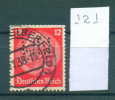 24K121 // - WH -  Perfin Perfores Perforiert Perforati Perforadas - Germany Deutschland Allemagne Germania - Perforiert/Gezähnt