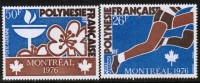 FRENCH POLYNESIA   Scott #  C 134-6**  VF MINT NH - Unused Stamps