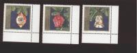 Liechtenstein  ** 1159-1161 Weihnachten 1997 Eckrand Ungefaltet - Unused Stamps