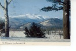 Mt. Washington From Intervale, New Hampshire 1973 - White Mountains