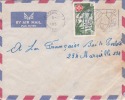 AEF,Congo,Brazzaville Le 05/07/1957,lettre,Colonie S,ordre Souverain De Malte Et Lutte Contre La Lépre,15f N°237 - Storia Postale